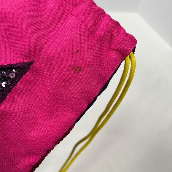 Drawstring bag‎ by Little Missed Matched star and heart sequin for girls - Picture 6 of 8